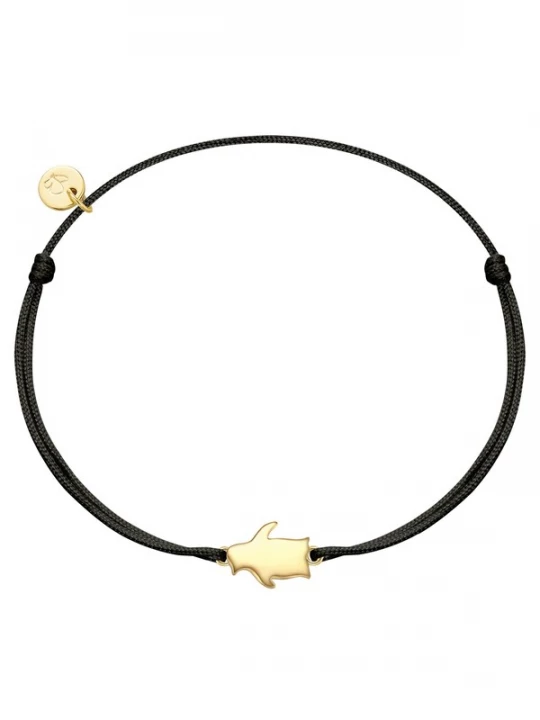 Foto van product Glanzstücke München Armband goudgeel / zwart