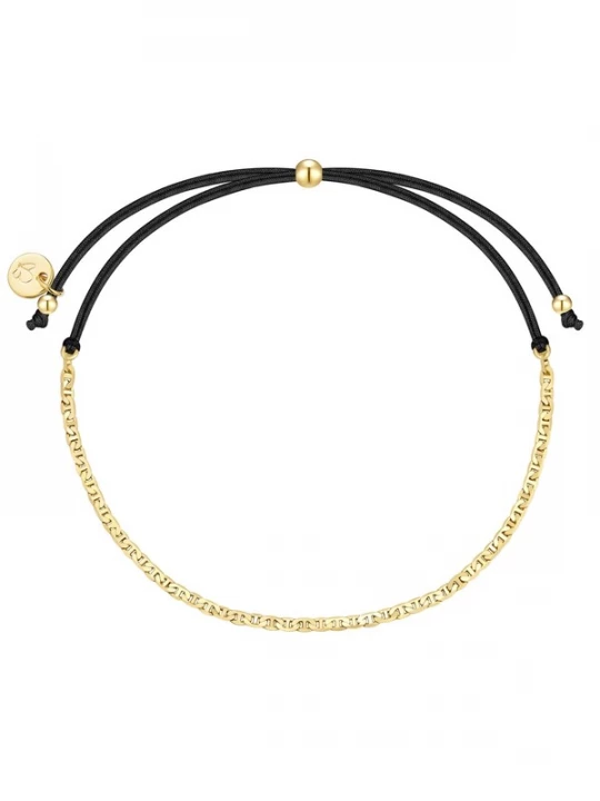Foto van product Glanzstücke München Armband goudgeel / zwart
