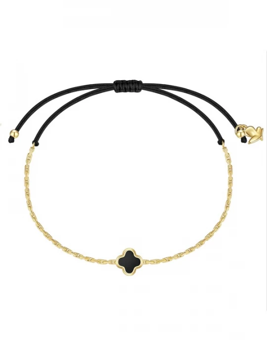 Foto van product Glanzstücke München Armband goudgeel / zwart