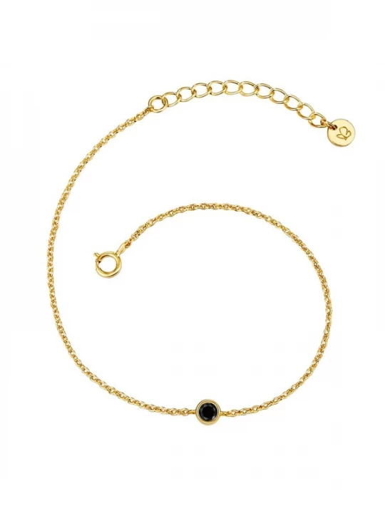 Foto van product Glanzstücke München Armband goudgeel / zwart