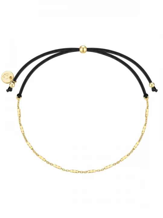 Foto van product Glanzstücke München Armband goudgeel / zwart