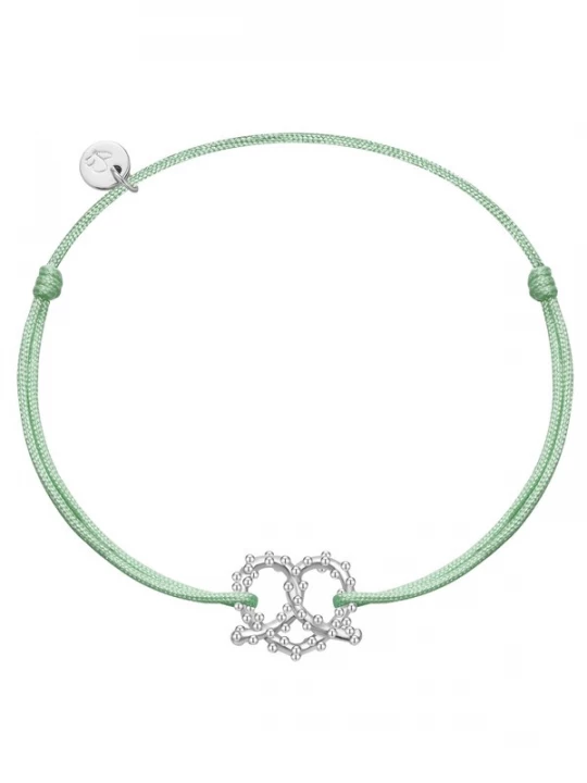 Foto van product Glanzstücke München Armband groen / zilver