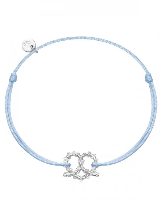 Foto van product Glanzstücke München Armband lichtblauw / zilver
