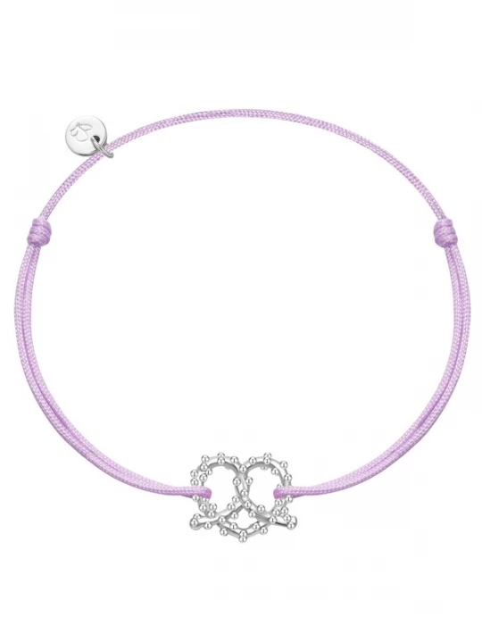 Foto van product Glanzstücke München Armband lichtlila / zilver