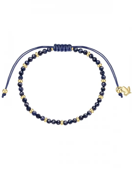 Foto van product Glanzstücke München Armband marine / goudgeel