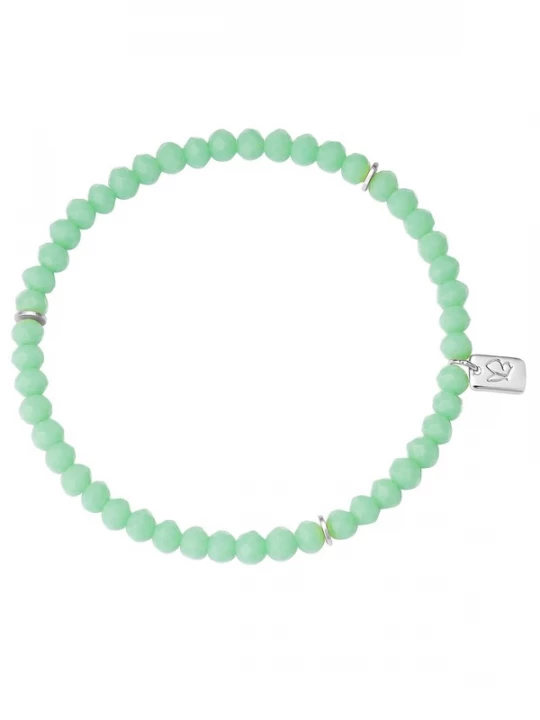 Foto van product Glanzstücke München Armband mintgroen / zilver