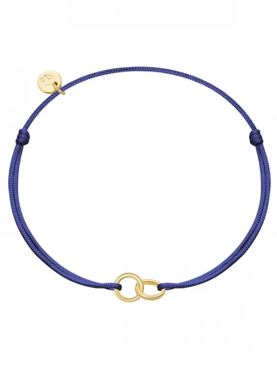 Foto van product Glanzstücke München Armband navy / goud