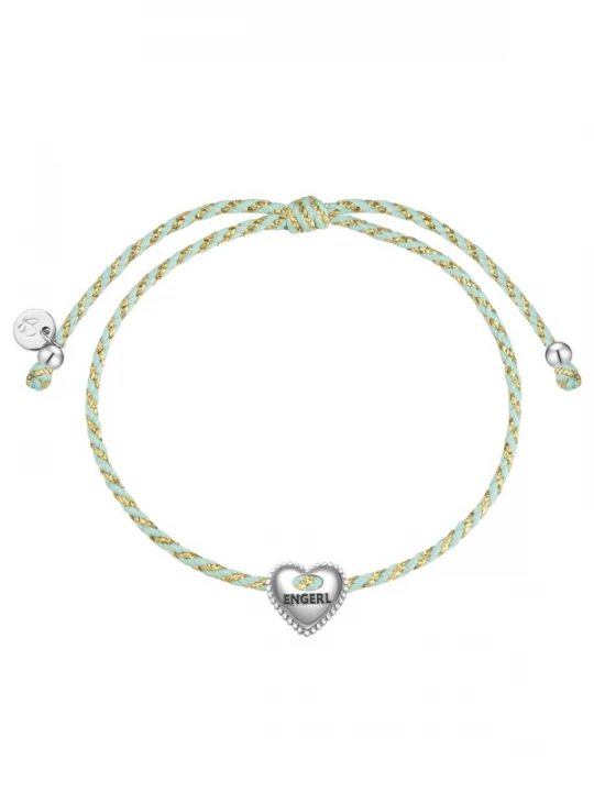 Foto van product Glanzstücke München Armband pastelgroen / zilver