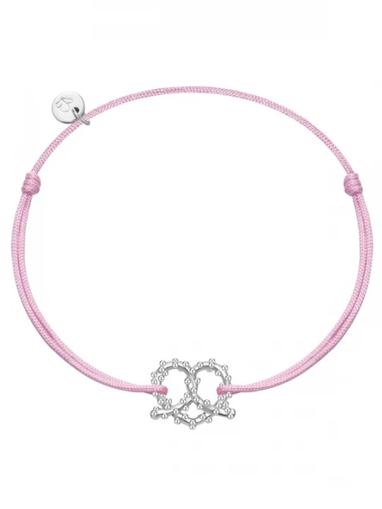 Foto van product Glanzstücke München Armband pink / zilver