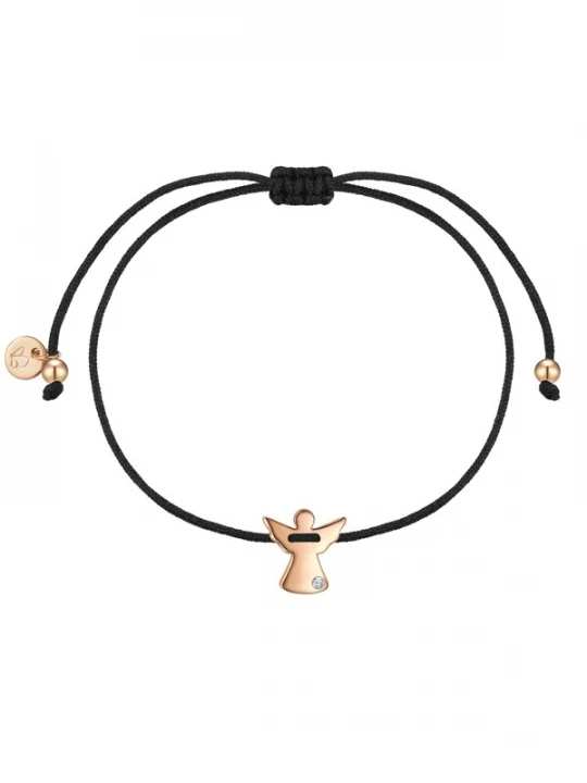 Foto van product Glanzstücke München Armband rose-goud / zwart