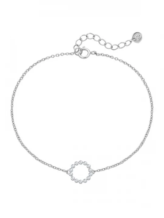 Foto van product Glanzstücke München Armband zilver / transparant
