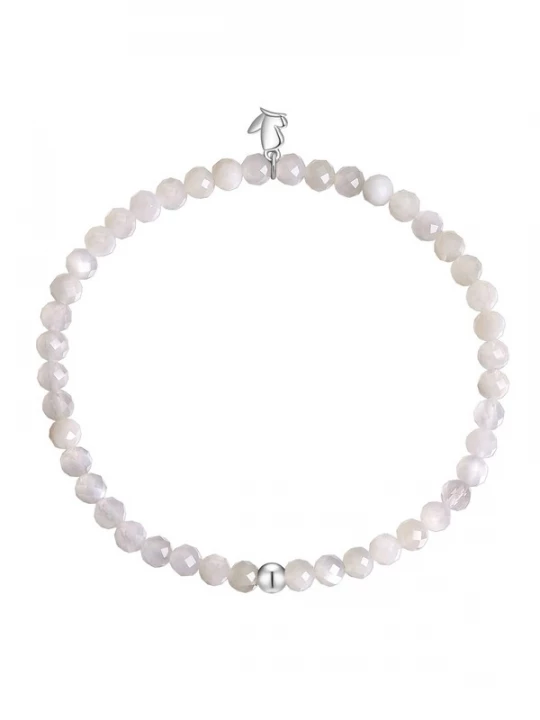 Foto van product Glanzstücke München Armband zilver / wit