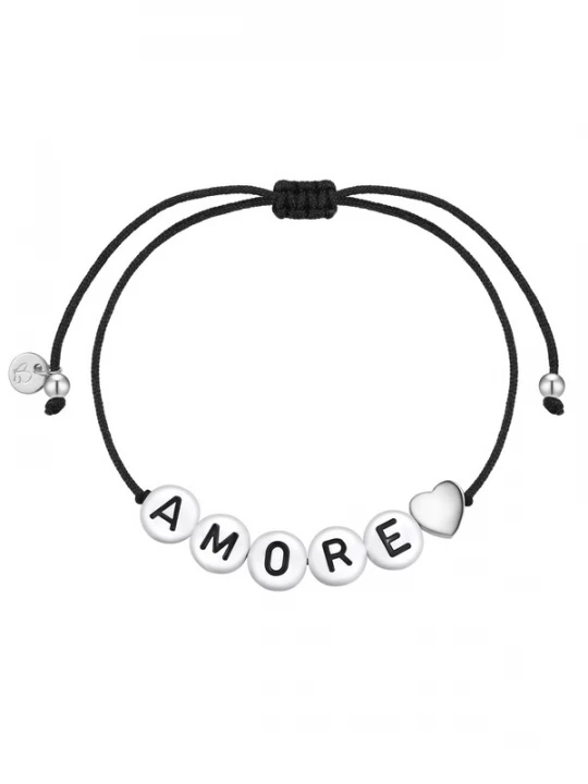 Foto van product Glanzstücke München Armband zwart / zilver
