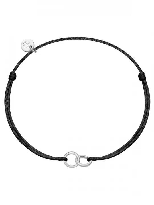 Foto van product Glanzstücke München Armband zwart / zilver