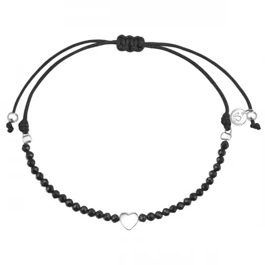 Foto van product Glanzstücke München Armband zwart / zilver