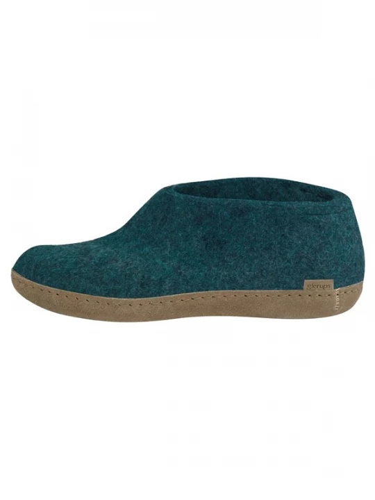 Foto van product Glerups Huisschoenen 'Ledersohle' blauw