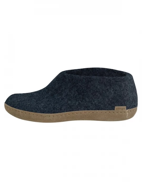 Foto van product Glerups Huisschoenen 'Ledersohle' donkerblauw