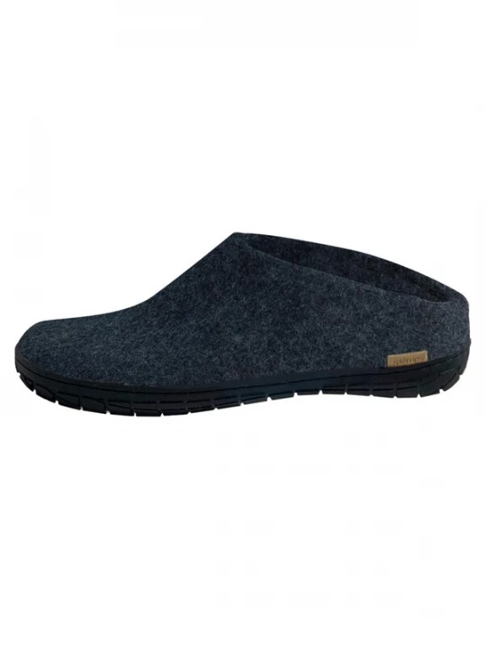 Foto van product Glerups Huisschoenen 'Naturkautschuksohle Schwarz' blauw