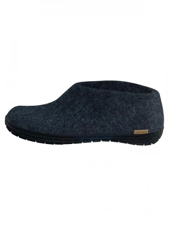 Foto van product Glerups Huisschoenen 'Naturkautschuksohle Schwarz' blauw