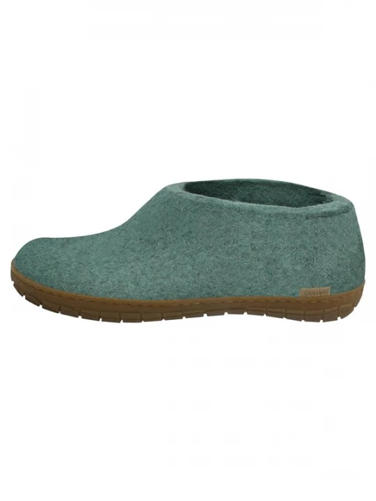 Foto van product Glerups Huisschoenen 'Naturkautschuksohle' turquoise