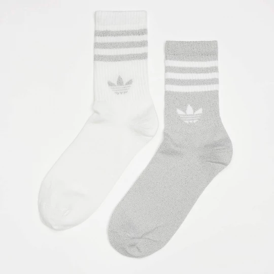 Foto van product Glitter Crew Socks (2 Pack) adidas Originals zilver