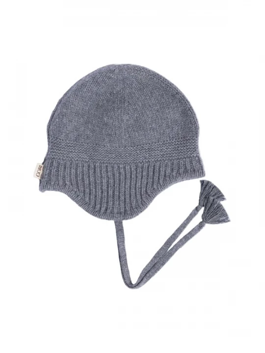 Foto van product GOBI Cashmere Hoed 'Ultimate Warmth Knit Tie Hat' grijs