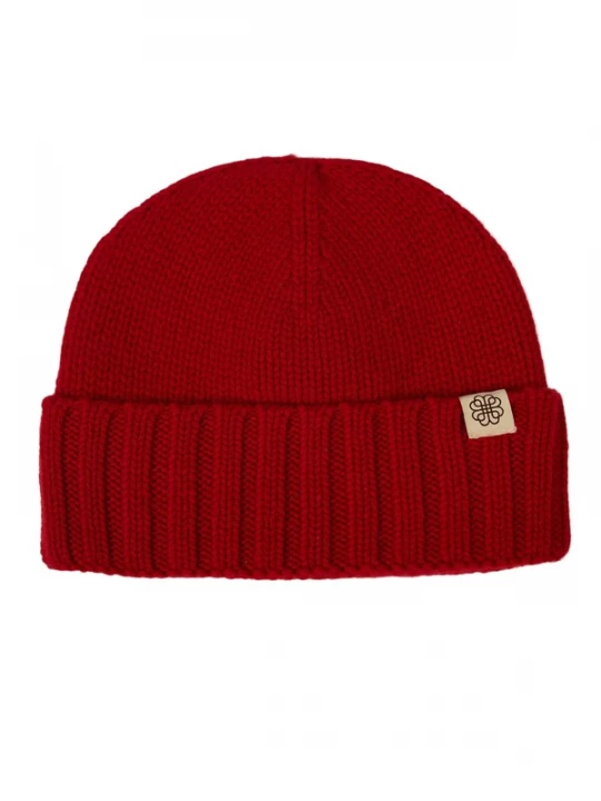 Foto van product GOBI Cashmere Muts 'Unisex Beanie' roestrood