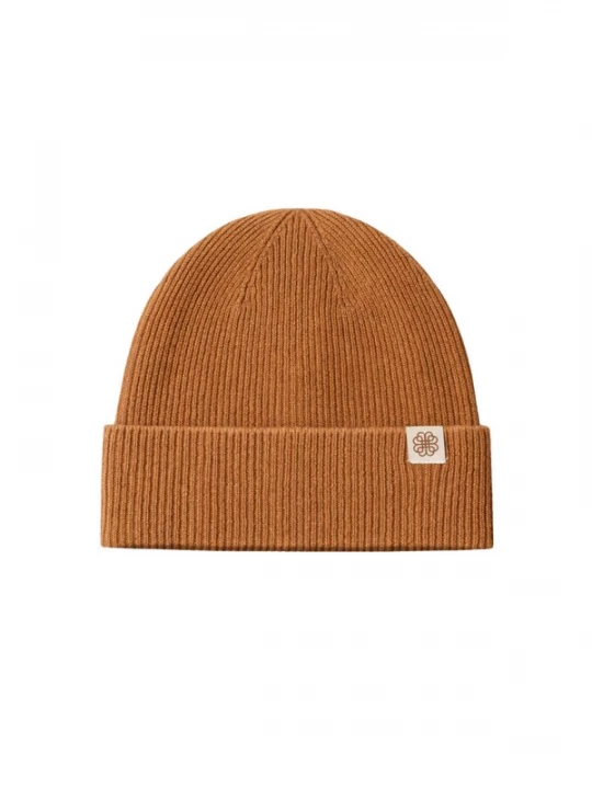 Foto van product GOBI Cashmere Muts 'Unisex Cashmere Rib Knit Beanie' bruin