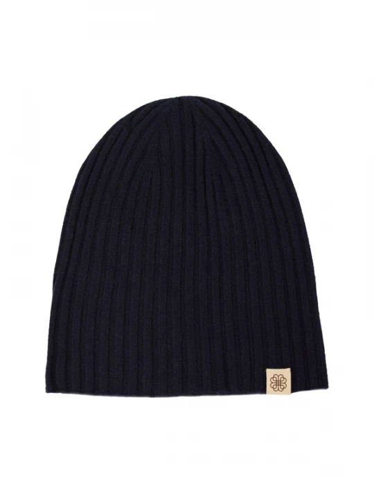Foto van product GOBI Cashmere Muts 'Unisex Cashmere Rib Knit Hat' navy