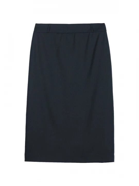 Foto van product GOBI Cashmere Rok 'Cashmere Tailored Skirt' zwart