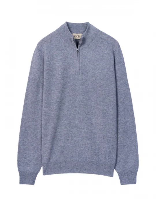 Foto van product GOBI Cashmere Trui lichtgrijs