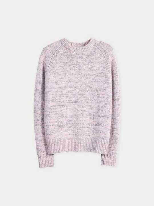 Foto van product GOBI Cashmere Trui 'Unisex Mouline Cashmere Sweater' rosé