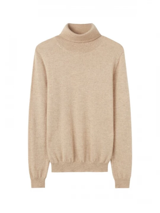 Foto van product GOBI Cashmere Trui 'Women's Essential Cashmere Turtleneck Sweater' poederroze