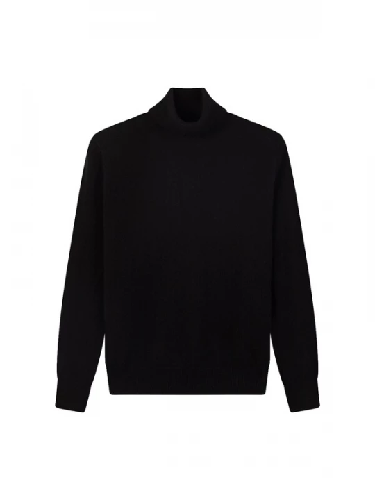 Foto van product GOBI Cashmere Trui 'Women's Timeless Cashmere Turtleneck Sweater' zwart