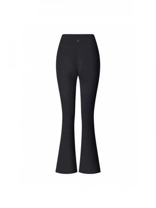 Foto van product GOD SAVE QUEENS Leggings 'Second Skin Studio High-Waisted Bootcut Legging' zwart