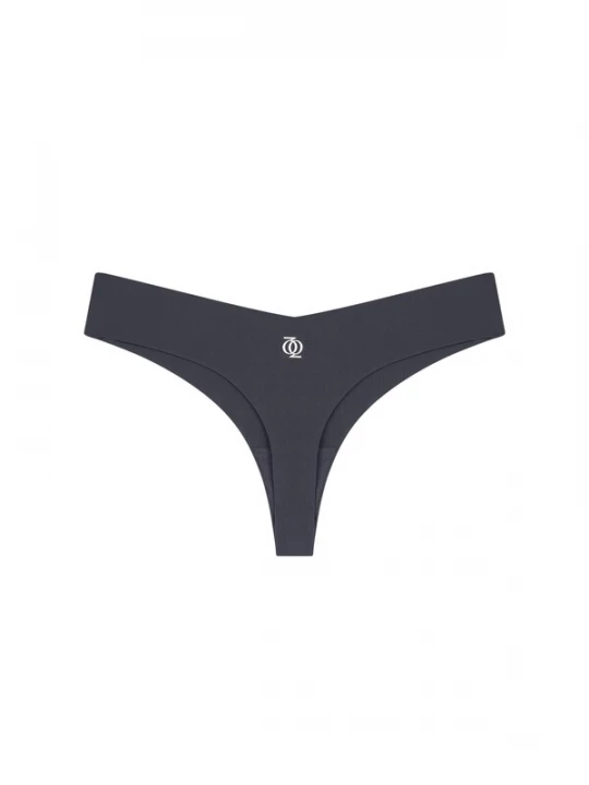 Foto van product GOD SAVE QUEENS Slip 'Second Skin Brazilian' antraciet