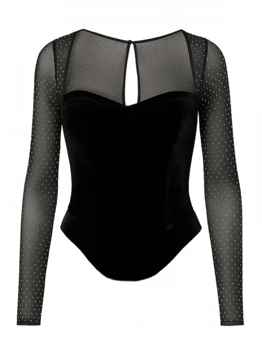 Foto van product GODDIVA Shirt body zwart