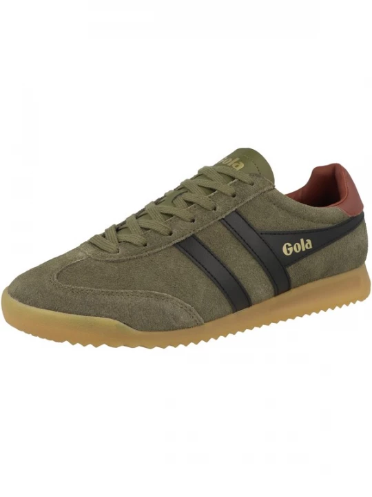 Foto van product Gola Sneakers laag 'Torpedo' roestbruin / kaki / zwart