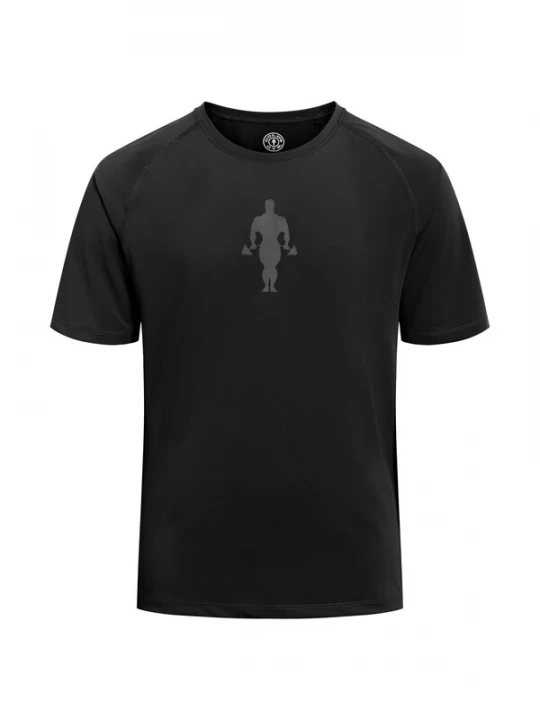 Foto van product GOLD´ GYM APPAREL Shirt 'Rob' zwart GOLD'S GYM APPAREL