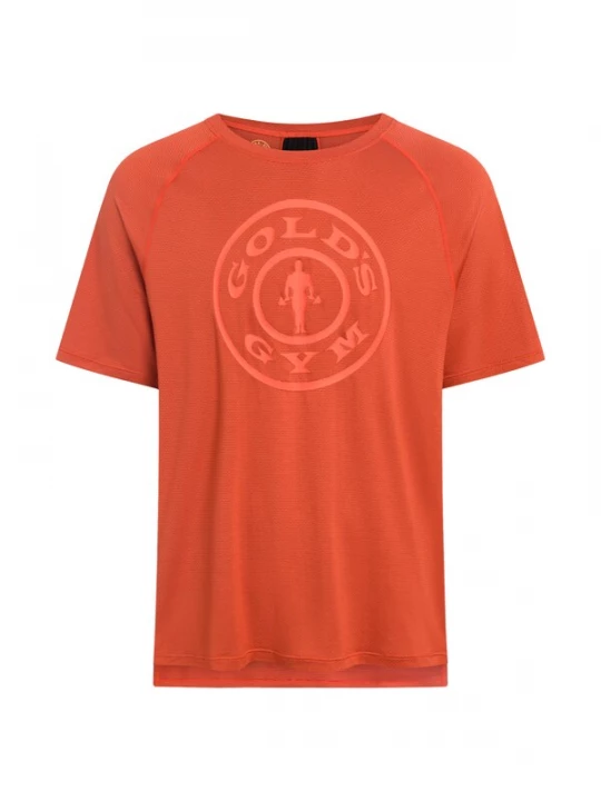 Foto van product GOLD´S GYM APPAREL Shirt 'KURT' oranje / rood GOLD'S GYM APPAREL