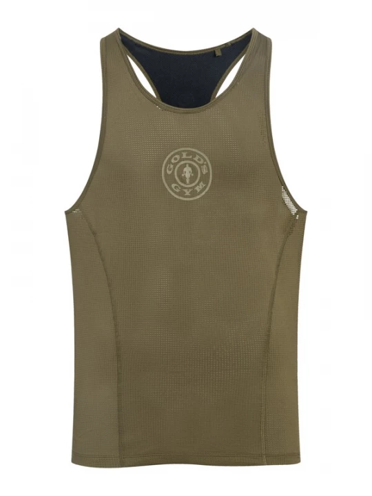 Foto van product GOLD´S GYM APPAREL Shirt 'Wilt' navy / kaki GOLD'S GYM APPAREL