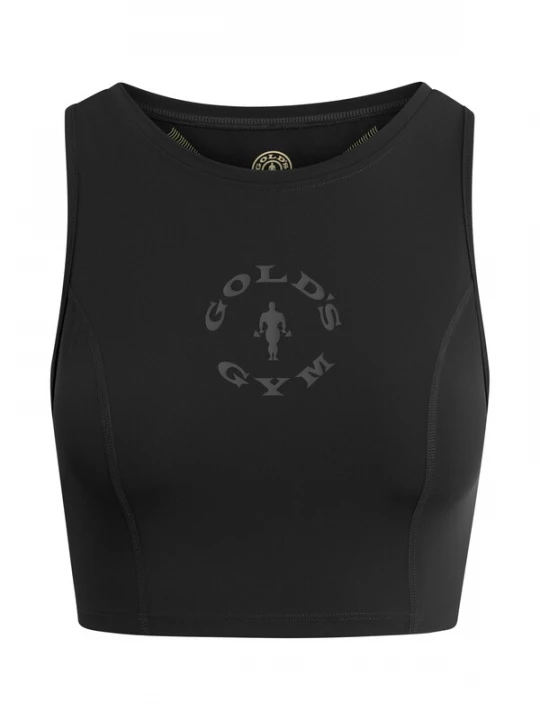 Foto van product GOLD´S GYM APPAREL Sporttop 'Laura' zwart GOLD'S GYM APPAREL