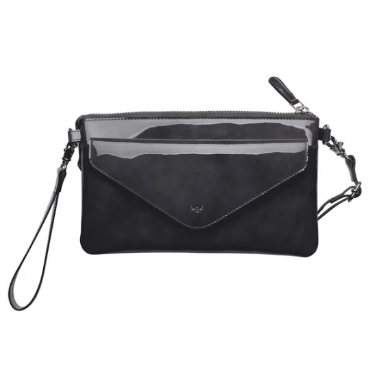 Foto van product GOLDEN HEAD Clutch 'Carrara' antraciet