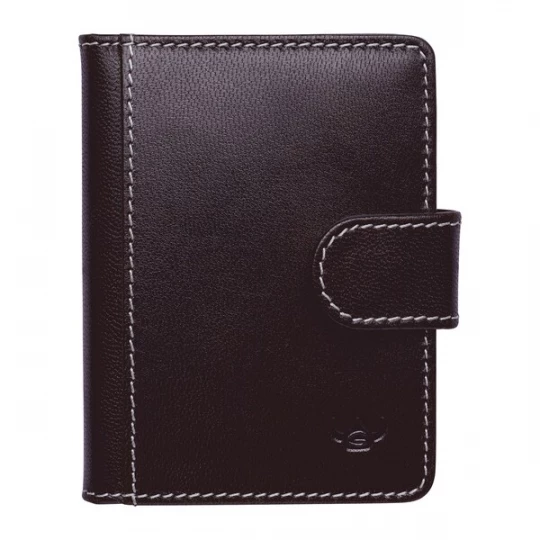 Foto van product GOLDEN HEAD Etui 'Bari' donkerbruin