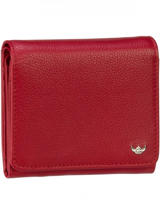 Foto van product GOLDEN HEAD Portemonnee 'Madrid' rood / zilver