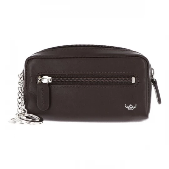 Foto van product GOLDEN HEAD Sleutelhanger 'Polo' donkerbruin