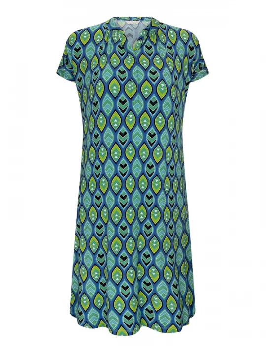 Foto van product Goldenbay Jurk blauw / groen
