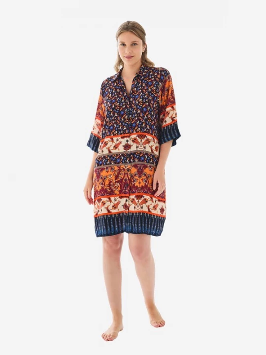Foto van product Goldenbay Jurk gemengde kleuren