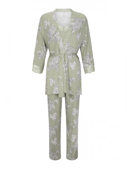 Foto van product Goldenbay Pyjama kaki / offwhite