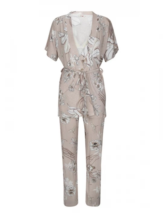 Foto van product Goldenbay Pyjama pink / wit